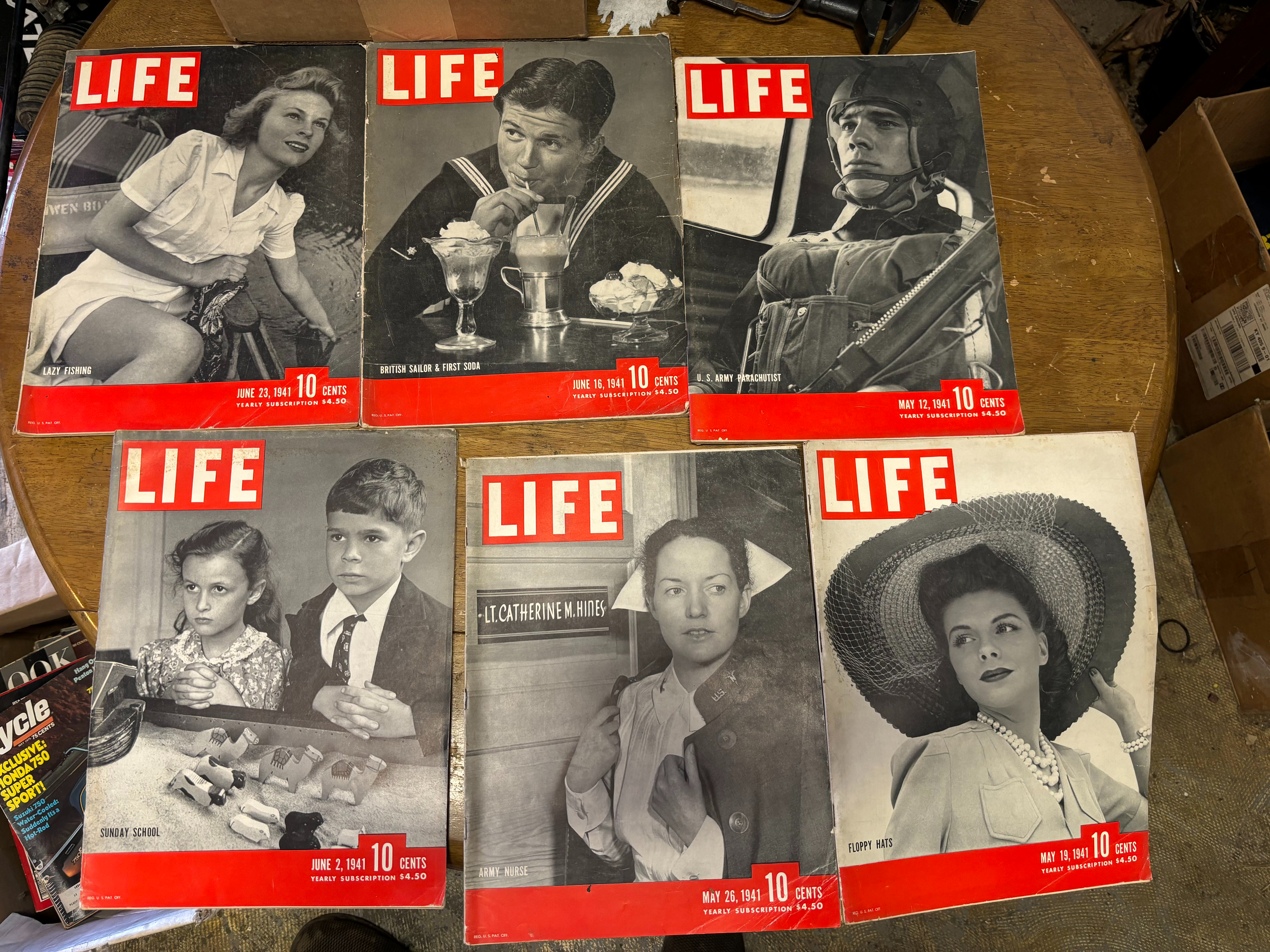 Vintage Life Magazines 4