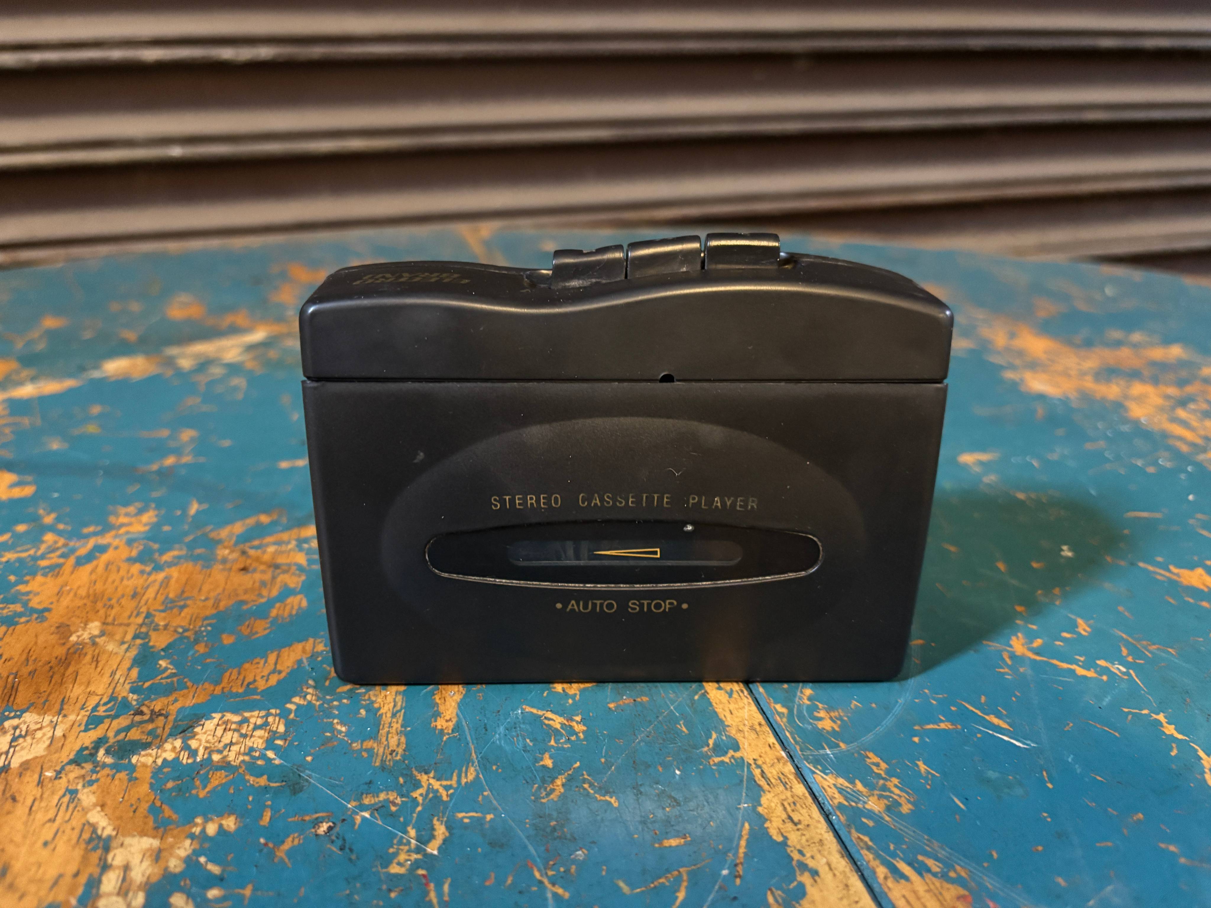 Handheld Cassette Player