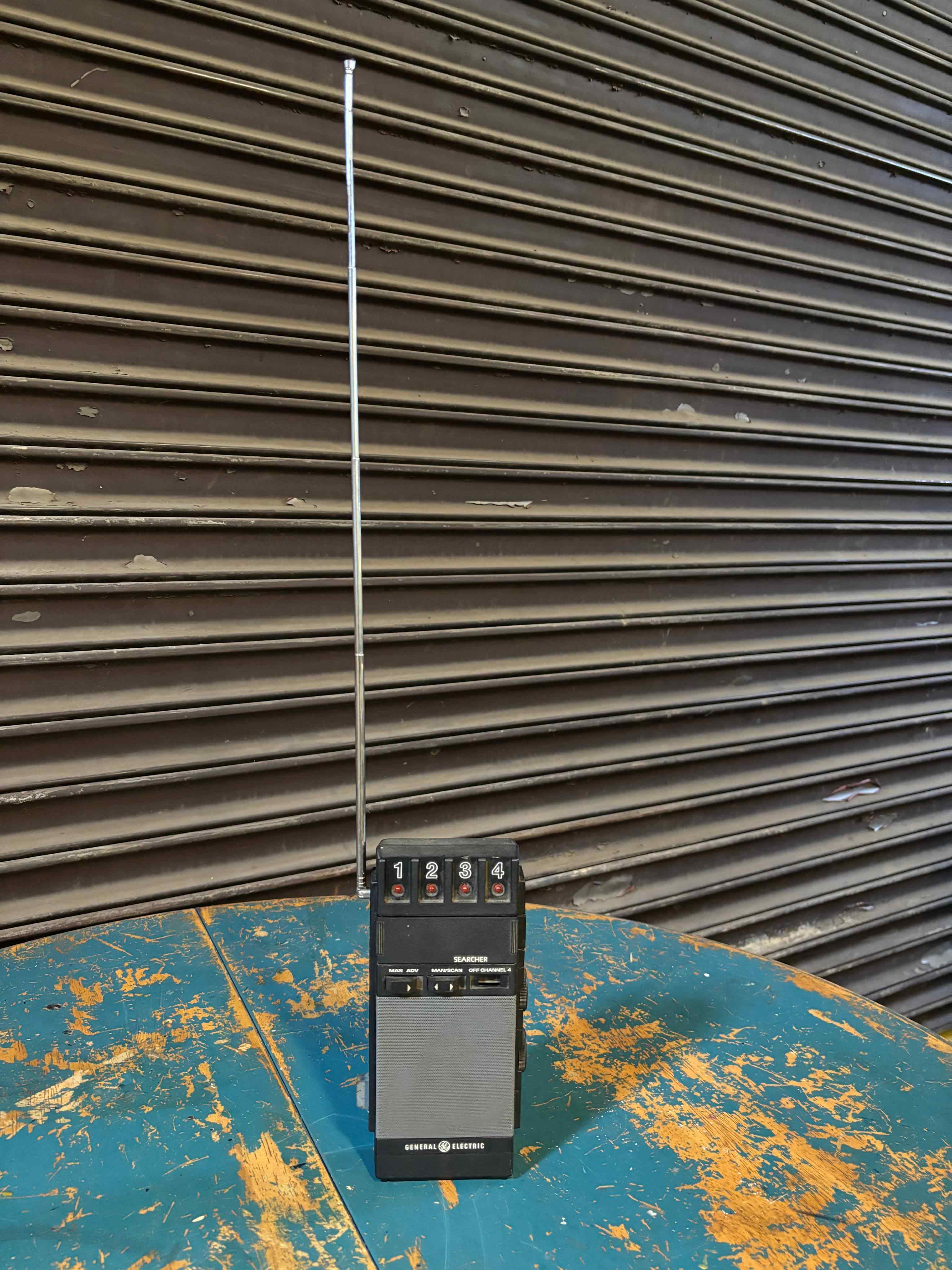 GE Radio Scanner